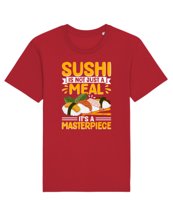 Sushi is not just a meal, it's a masterpiece Red