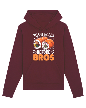 Sushi Rolls Before Bros Burgundy