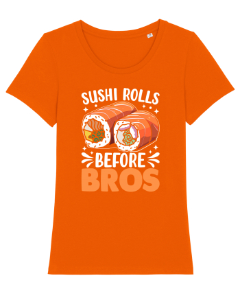 Sushi Rolls Before Bros Bright Orange