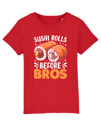 Sushi Rolls Before Bros Red