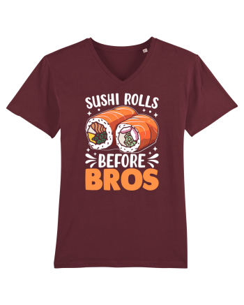 Sushi Rolls Before Bros Burgundy