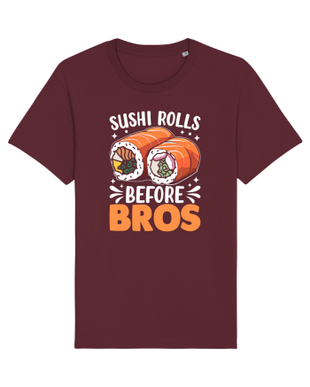 Sushi Rolls Before Bros Burgundy