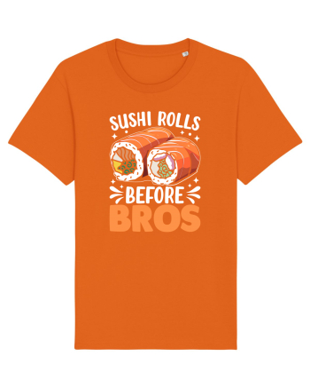 Sushi Rolls Before Bros Bright Orange