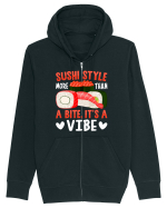 Sushi Style More Than a Bite, It's a Vibe Hanorac cu fermoar Unisex Connector