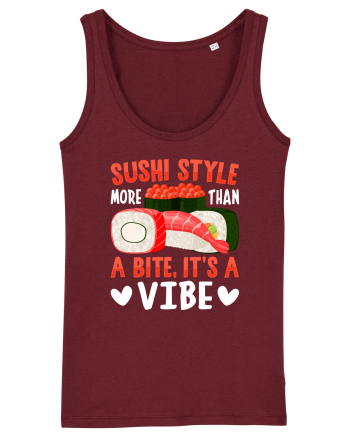 Sushi Style More Than a Bite, It's a Vibe Burgundy