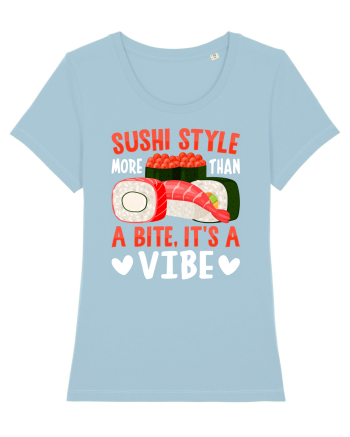 Sushi Style More Than a Bite, It's a Vibe Sky Blue