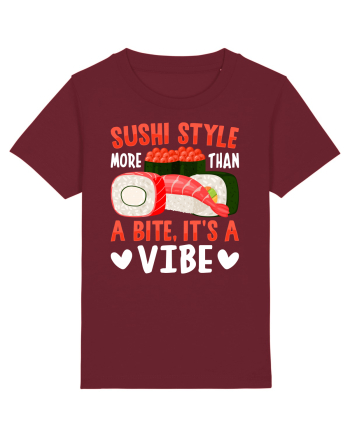 Sushi Style More Than a Bite, It's a Vibe Burgundy