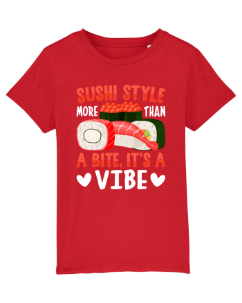 Sushi Style More Than a Bite, It's a Vibe Red