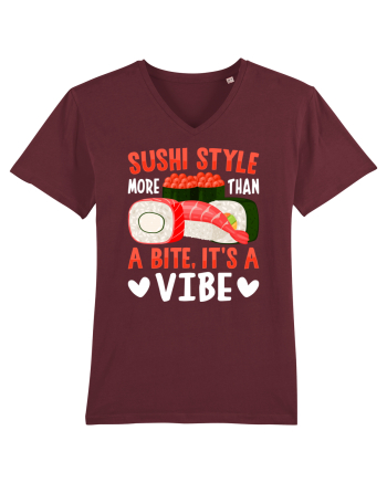 Sushi Style More Than a Bite, It's a Vibe Burgundy
