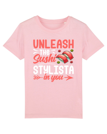 Unleash the Sushi Stylista In You Cotton Pink