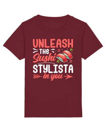 Unleash the Sushi Stylista In You Burgundy