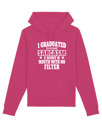 I Graduated University Of Sarcasm wh Raspberry