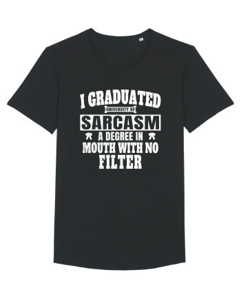 I Graduated University Of Sarcasm wh Black