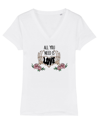 Anti Valentine Day - All you need is love White