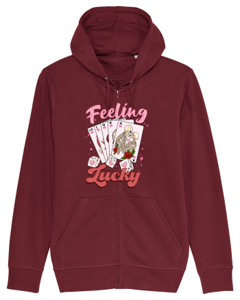 Anti Valentine Day - Feeling lucky Burgundy