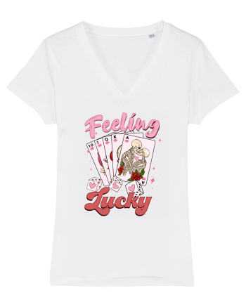 Anti Valentine Day - Feeling lucky White