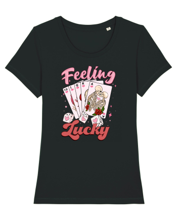 Anti Valentine Day - Feeling lucky Black