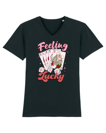 Anti Valentine Day - Feeling lucky Black