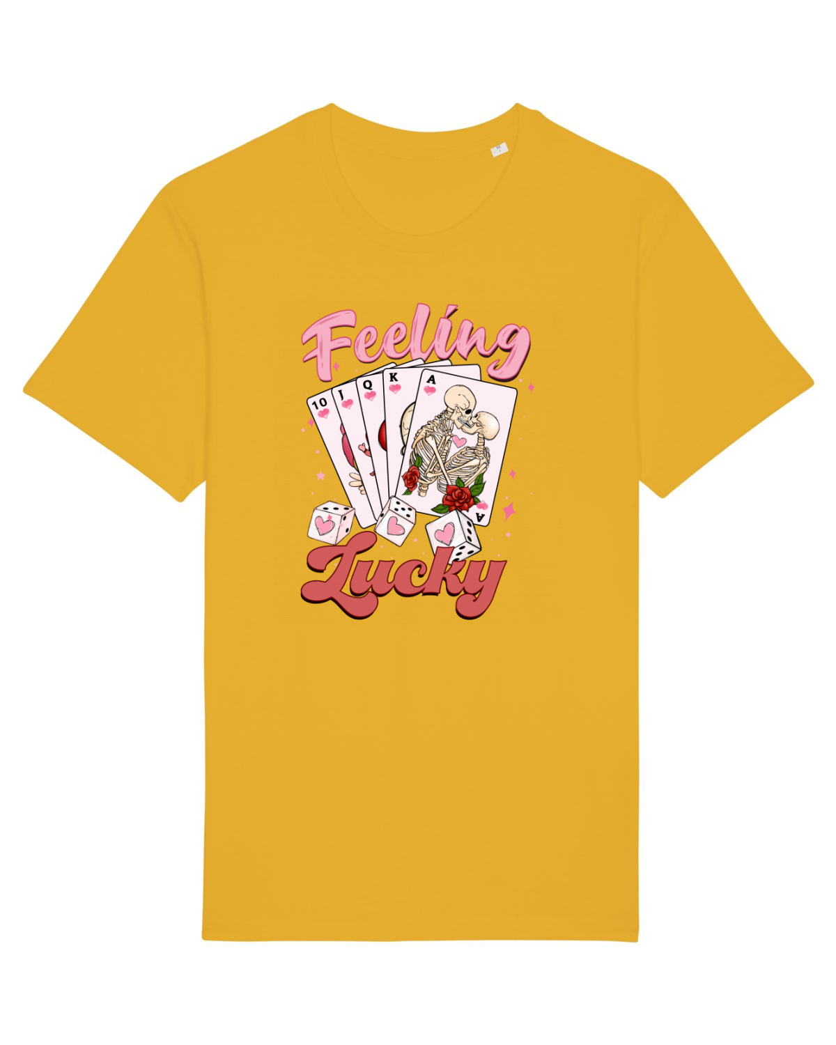 Tricou mânecă scurtă Unisex Rocker Spectra Yellow