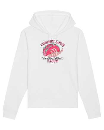 Anti Valentine Day - Forget love fall into tacos White