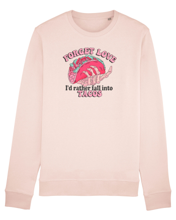 Anti Valentine Day - Forget love fall into tacos Candy Pink