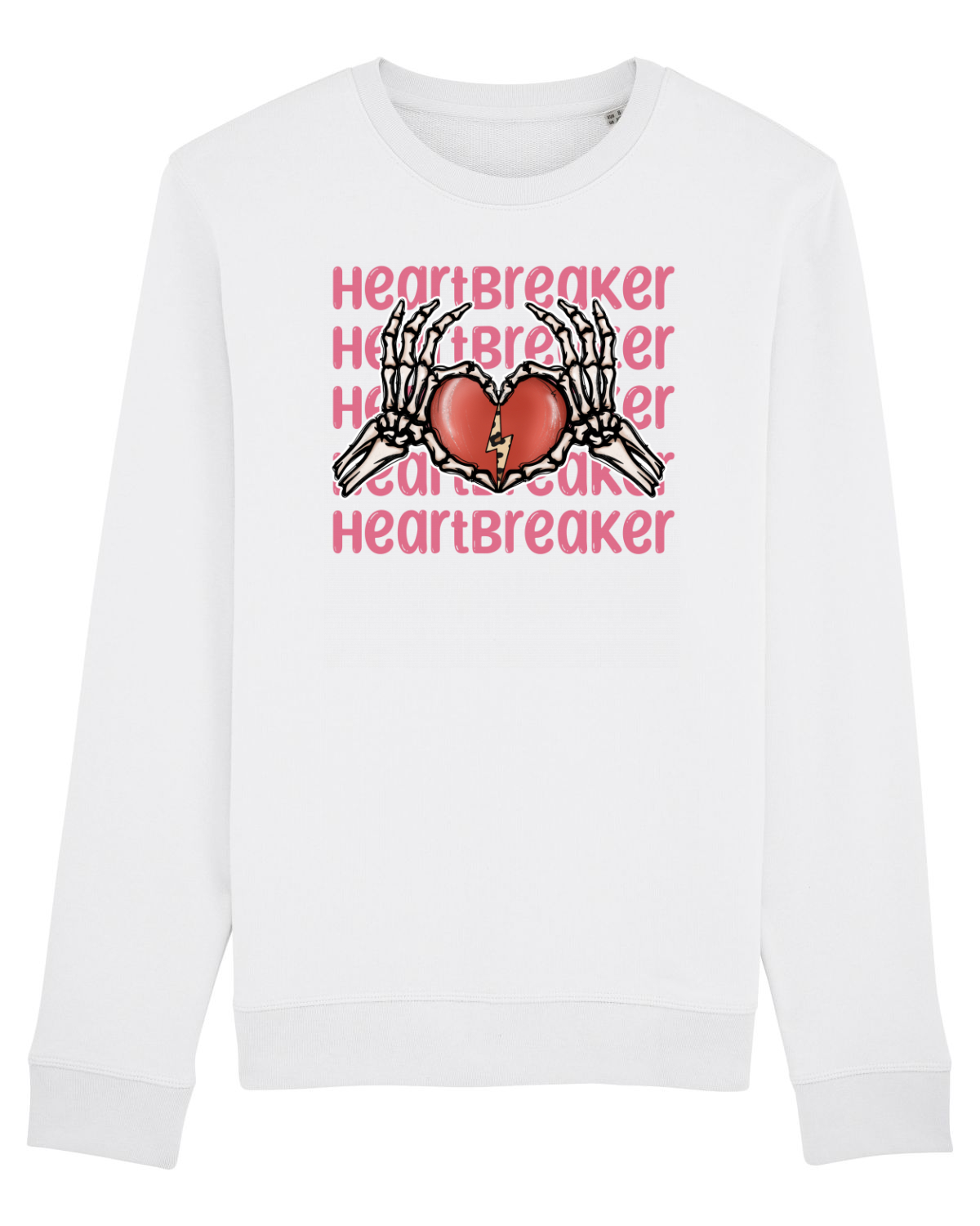 Bluză mânecă lungă Unisex Rise White