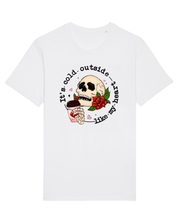 Anti Valentine Day - Its cold outside - like my heart White