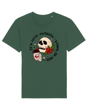 Anti Valentine Day - Its cold outside - like my heart Bottle Green