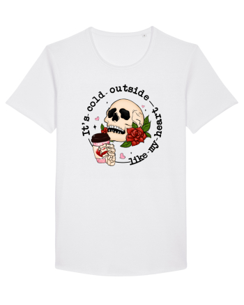Anti Valentine Day - Its cold outside - like my heart White