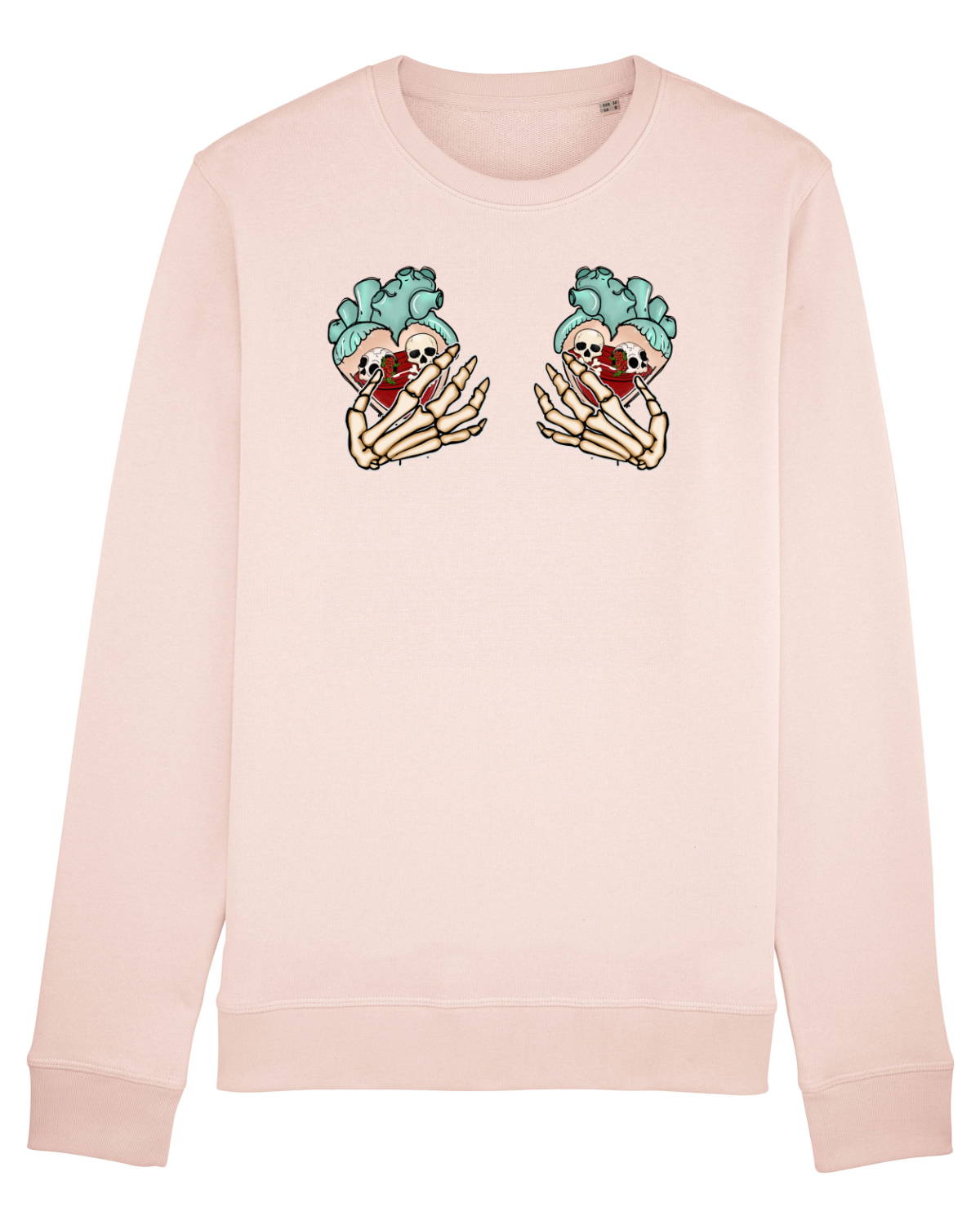 Bluză mânecă lungă Unisex Rise Candy Pink