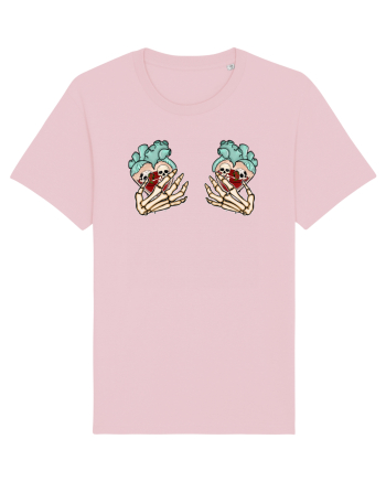 Anti Valentine Day - Look into my hearts to see the pain Cotton Pink