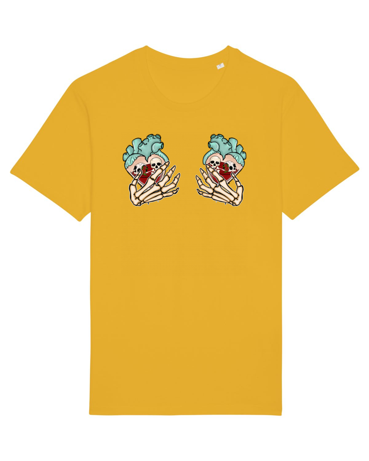Tricou mânecă scurtă Unisex Rocker Spectra Yellow