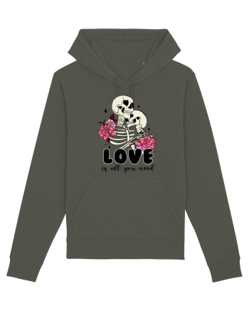 Anti Valentine Day - Love is all you need in life or in death Khaki