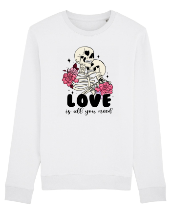 Anti Valentine Day - Love is all you need in life or in death White