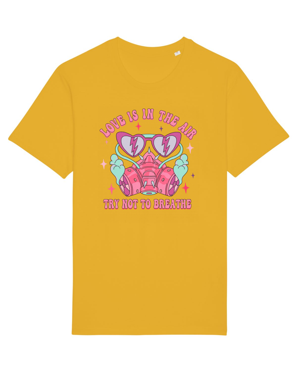 Tricou mânecă scurtă Unisex Rocker Spectra Yellow