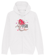 Anti Valentine Day - Love stink, lets drink Hanorac cu fermoar Unisex Connector