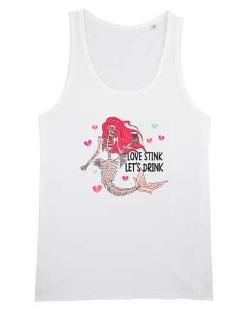 Anti Valentine Day - Love stink, lets drink White