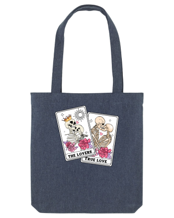 Anti Valentine Day - Lovers tarot cards Midnight Blue