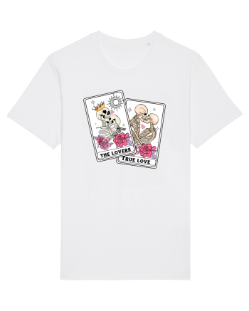 Anti Valentine Day - Lovers tarot cards White