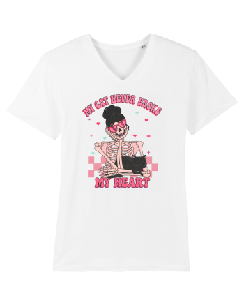 Anti Valentine Day - My cat never broke my heart White