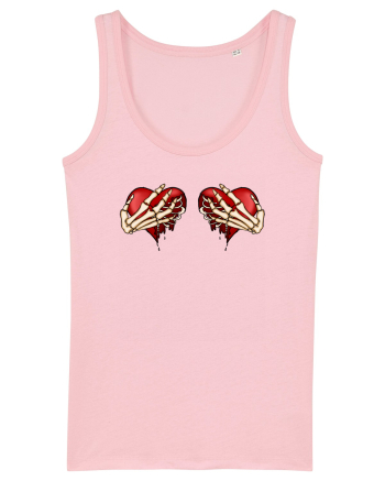 Anti Valentine Day - Ripped hearts Cotton Pink