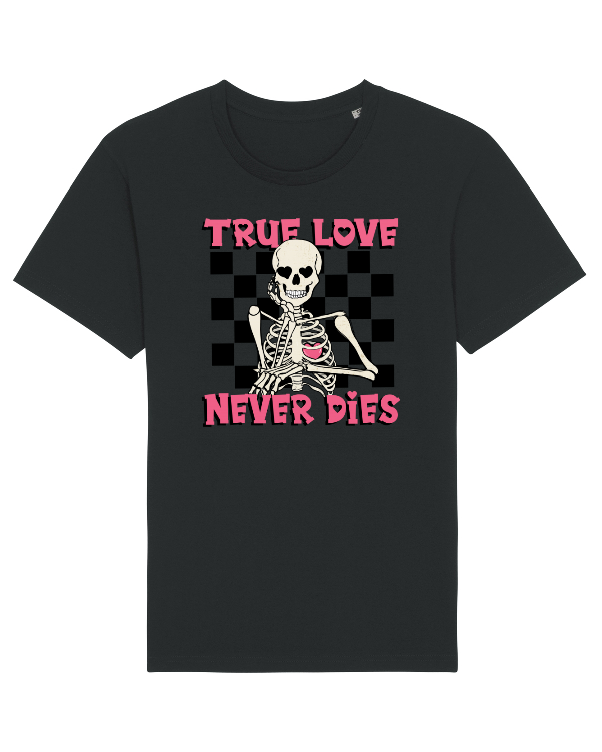 Tricou mânecă scurtă Unisex Rocker Black