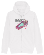Anti Valentine Day - Why fall in love when you can fall asleep Hanorac cu fermoar Unisex Connector