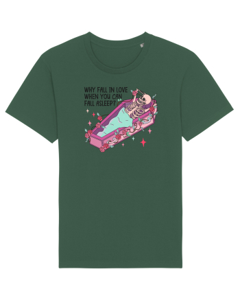 Anti Valentine Day - Why fall in love when you can fall asleep Bottle Green