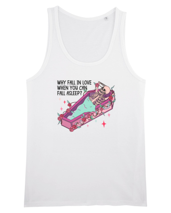 Anti Valentine Day - Why fall in love when you can fall asleep White