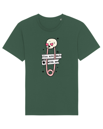 Anti Valentine Day - You are safe with me Bottle Green