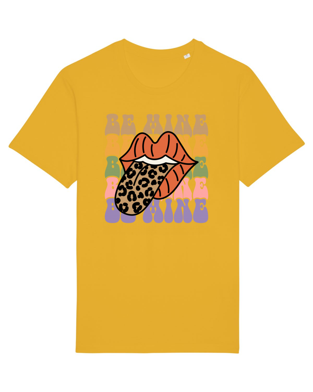 Tricou mânecă scurtă Unisex Rocker Spectra Yellow