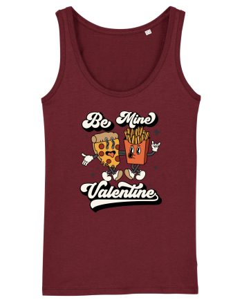 retro chic de Ziua Îndrăgostiților - Be Mine Valentine Burgundy