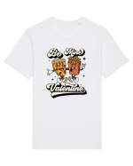 retro chic de Ziua Îndrăgostiților - Be Mine Valentine Tricou mânecă scurtă Unisex Rocker