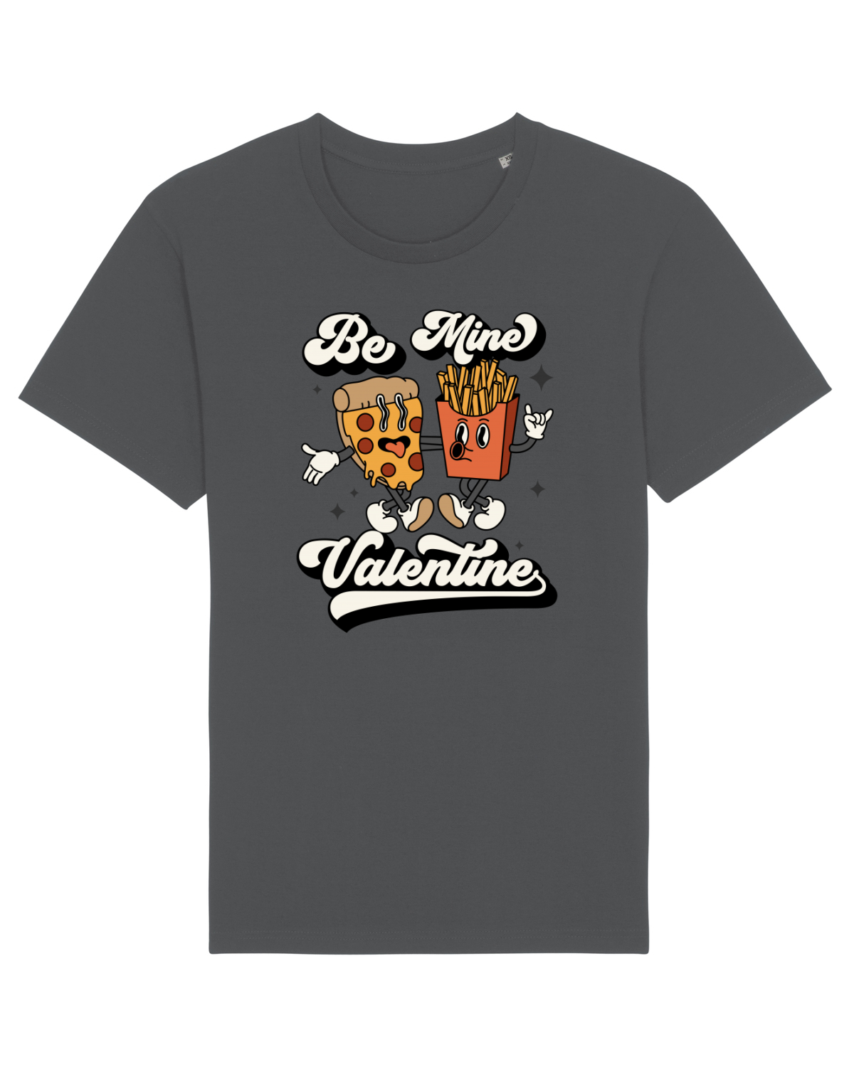 Tricou mânecă scurtă Unisex Rocker Anthracite
